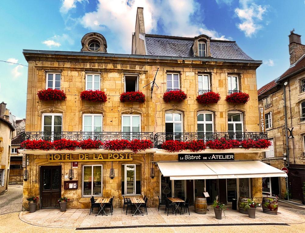 Hotel De La Poste Langres Eksteriør billede